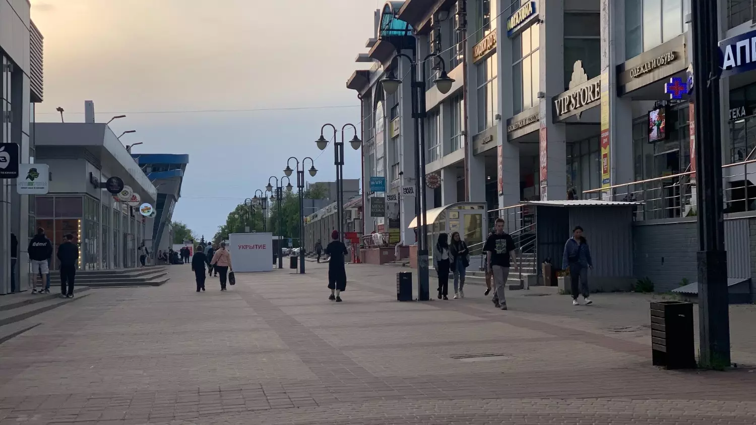 Фото, сделанное во время прогулки по Белгороду 20 апреля 2024 года